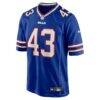 Dorian Strong Buffalo Bills Nike Team Game Jersey - - Side View