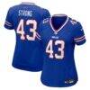 Dorian Strong Buffalo Bills Nike Women's Team Game Jersey - - Front View
