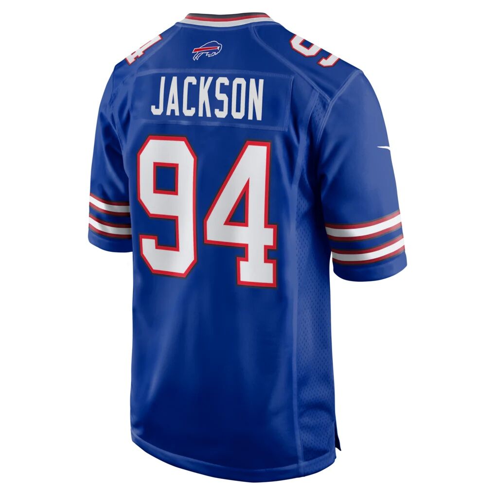 Landon Jackson Buffalo Bills Nike Team Game Jersey -  Royal