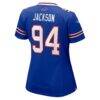Landon Jackson Buffalo Bills Nike Women's Team Game Jersey - - Detail View