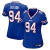 Landon Jackson Buffalo Bills Nike Women's Team Game Jersey - - Front View