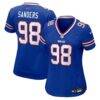 T.J. Sanders Buffalo Bills Nike Women's Team Game Jersey - - Front View