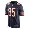 Shemar Turner Chicago Bears Nike Team Game Jersey - Navy - Side View