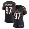 Shemar Stewart Cincinnati Bengals Nike Women's Team Game Jersey - Black - Front View