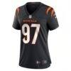 Shemar Stewart Cincinnati Bengals Nike Women's Team Game Jersey - Black - Side View