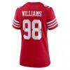 Mykel Williams San Francisco 49ers Nike Women's Team Game Jersey - - Detail View