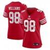 Mykel Williams San Francisco 49ers Nike Women's Team Game Jersey - - Front View