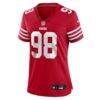 Mykel Williams San Francisco 49ers Nike Women's Team Game Jersey - - Side View