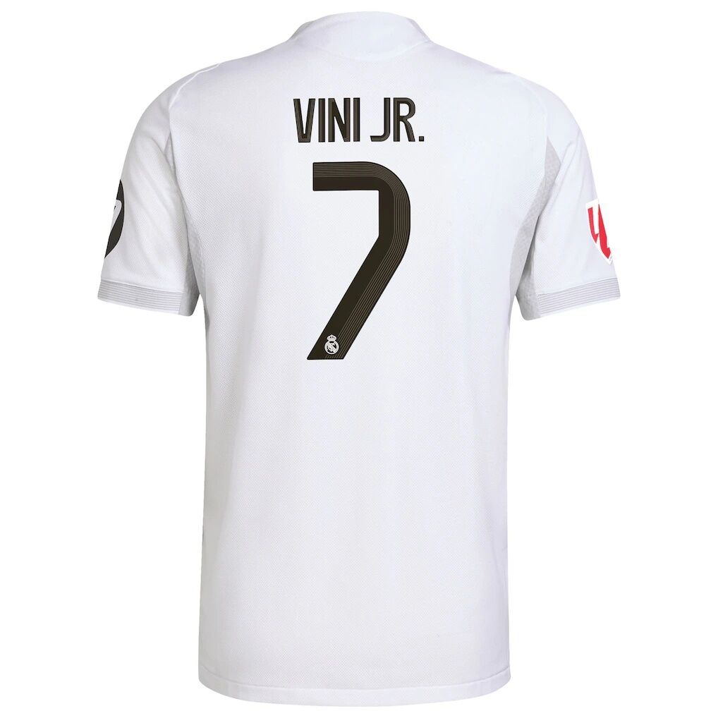Vini Jr. Real Madrid adidas 2025/26 Home Authentic Jersey