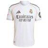 Vini Jr. Real Madrid adidas 2025/26 Home Authentic Jersey - White - Side View