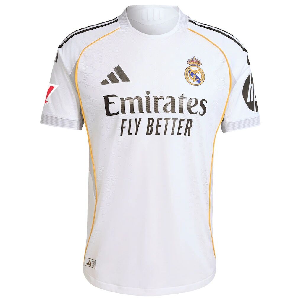 Vini Jr. Real Madrid adidas 2025/26 Home Authentic Jersey