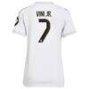 Vini Jr. Real Madrid adidas Women's 2025/26 Home Replica Jersey - White - Detail View