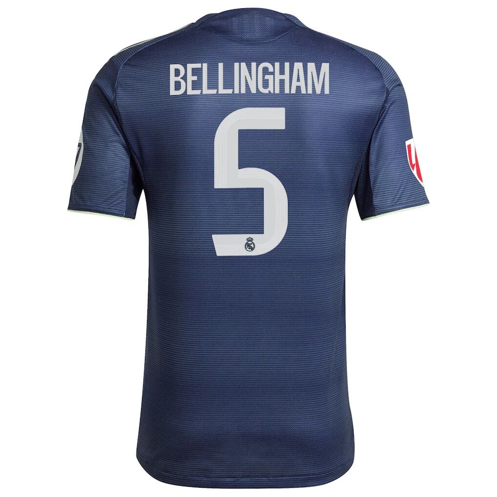 Jude Bellingham Real Madrid adidas 2025/26 Away Authentic Player Jersey