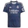 Jude Bellingham Real Madrid adidas Youth 2025/26 Away Replica Player Jersey - Blue - Side View
