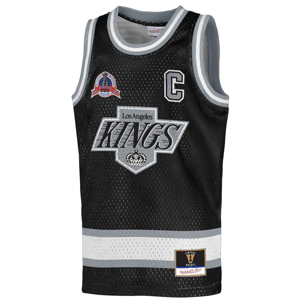 Wayne Gretzky Los Angeles Kings Mitchell & Ness Youth Maxxed Out Fashion Basketball Jersey