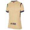 Barcelona Nike Women's 2025/26 Away Stadium Replica Jersey - Gold - Detail View