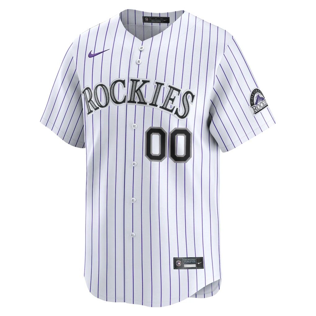 Colorado Rockies Nike Youth Home Custom Limited Jersey