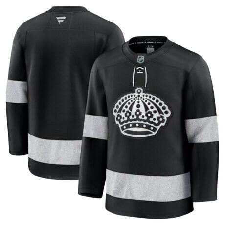 Los Angeles Kings Fashion7 Alternate Premium Jersey - Black - Front View