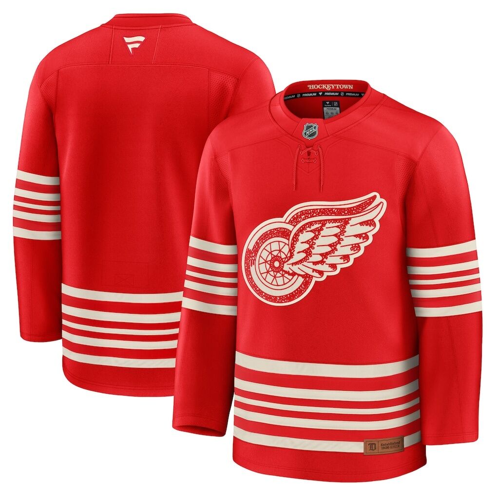 Detroit Red Wings Fashion7 Centennial Premium Jersey
