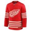 Detroit Red Wings Fashion7 Centennial Premium Jersey - Red - Side View