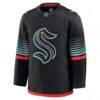 Seattle Kraken Fashion7 Alternate Premium Jersey - Black - Side View