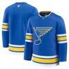 St. Louis Blues Fashion7 Home Premium Jersey - Blue - Front View