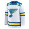 St. Louis Blues Fashion7 Away Premium Jersey - White - Side View