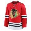 Chicago Blackhawks Fashion7 Centennial Premium Jersey - Red - Side View