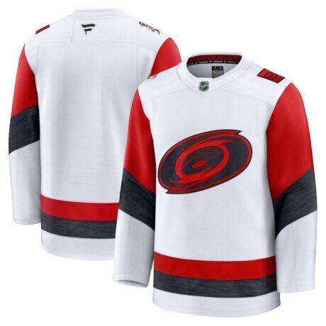 Carolina Hurricanes Fashion7 Away Premium Jersey - White - Front View