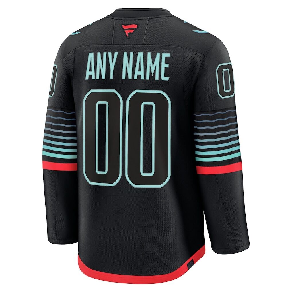 Seattle Kraken Fashion7 Alternate Premium Custom Jersey
