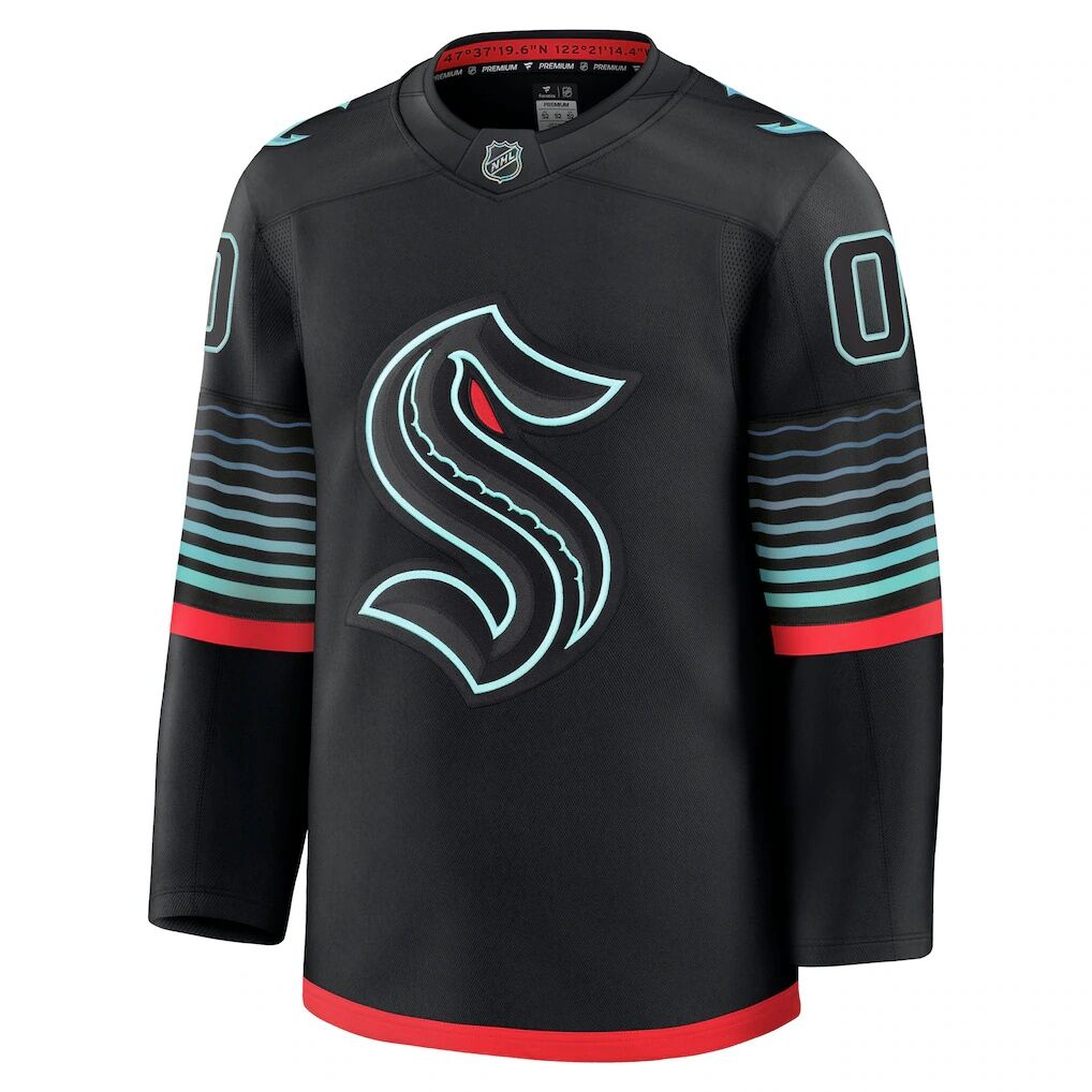 Seattle Kraken Fashion7 Alternate Premium Custom Jersey