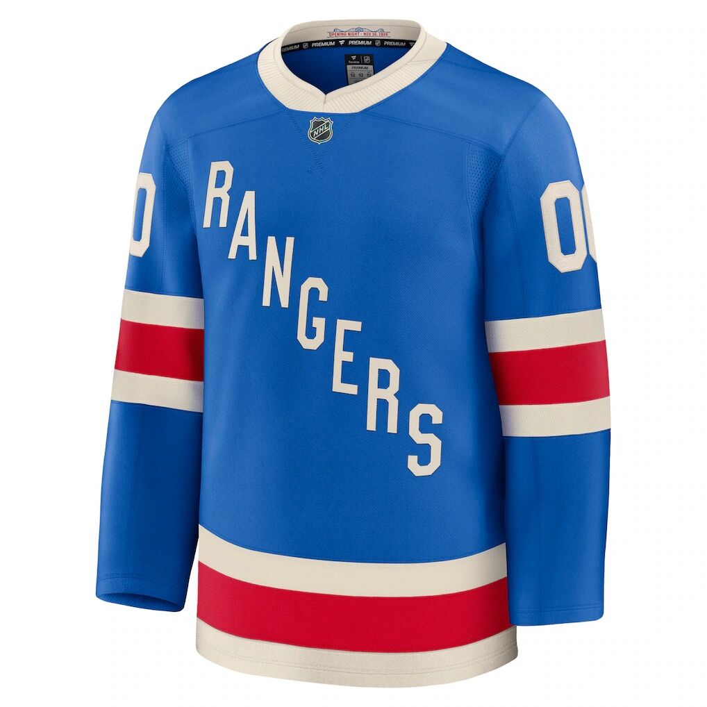 New York Rangers Fashion7 Centennial Premium Custom Jersey