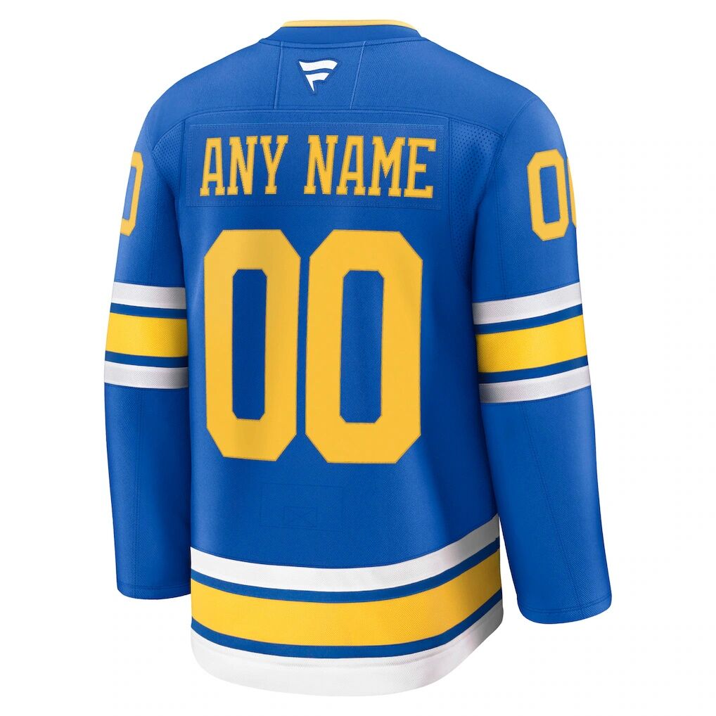 St. Louis Blues Fashion7 Home Premium Custom Jersey