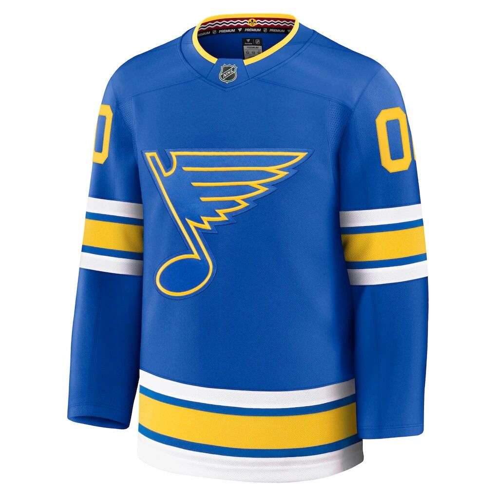 St. Louis Blues Fashion7 Home Premium Custom Jersey