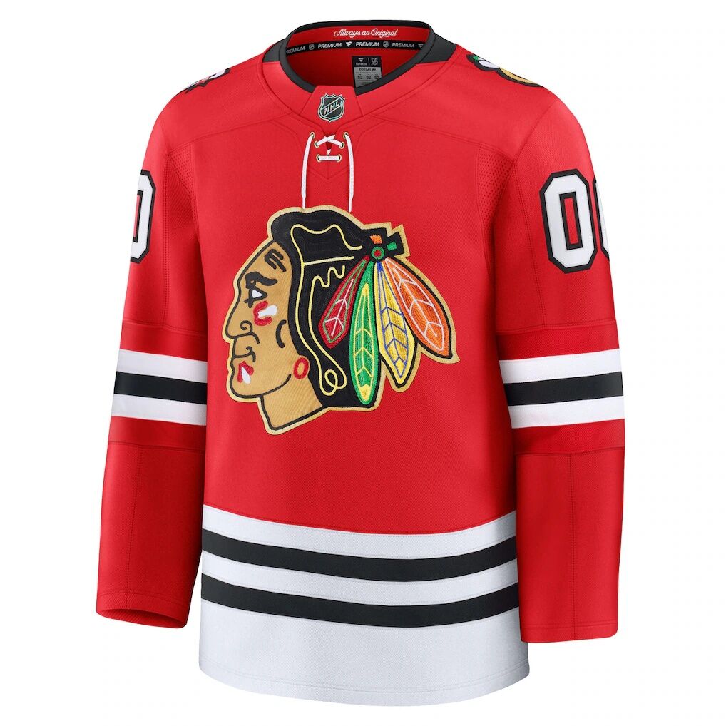 Chicago Blackhawks Fashion7 Centennial Premium Custom Jersey