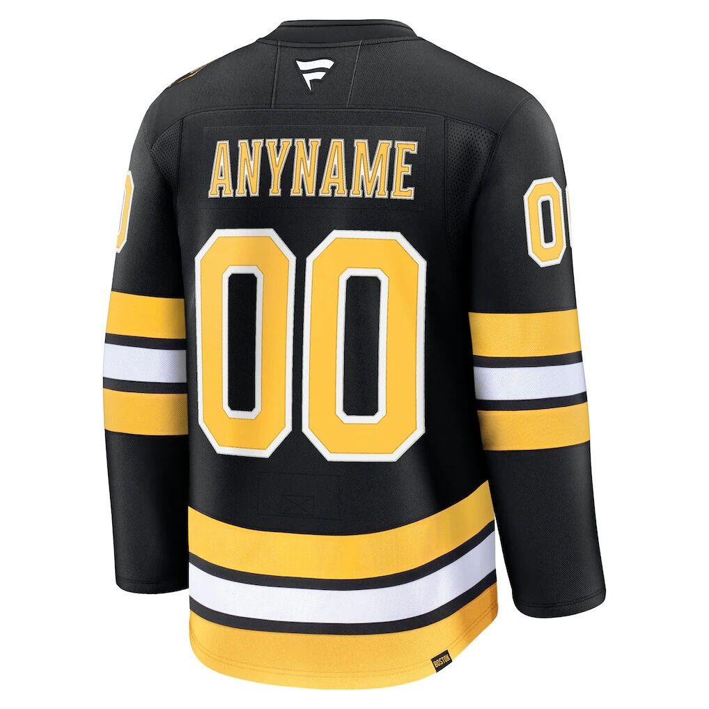 Boston Bruins Fashion7 Home Premium Custom Jersey
