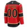 Ottawa Senators Fashion7 Alternate Custom Premium Jersey - Red - Detail View