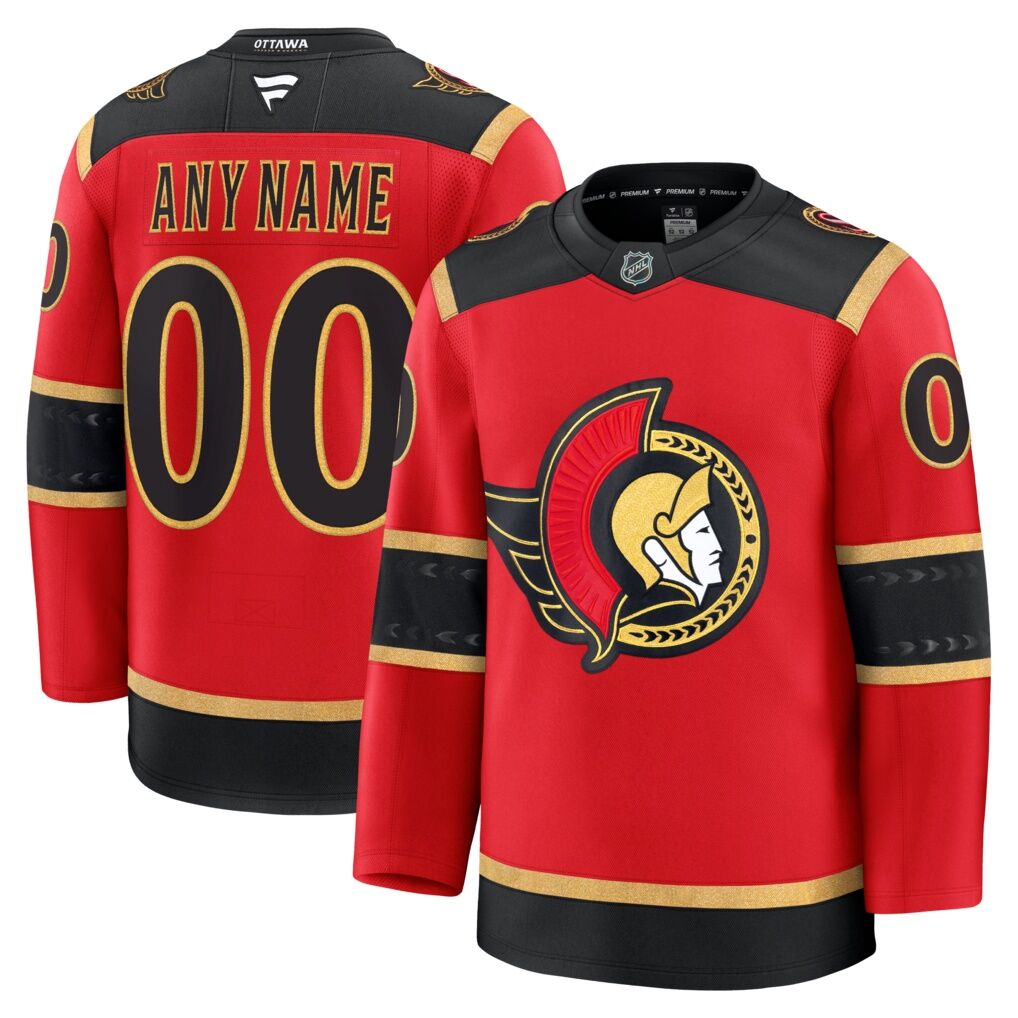 Ottawa Senators Fashion7 Alternate Custom Premium Jersey