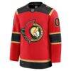 Ottawa Senators Fashion7 Alternate Custom Premium Jersey - Red - Side View