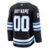 Utah Mammoth Fashion7 Home Premium Custom Jersey - Black - Detail View