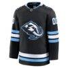 Utah Mammoth Fashion7 Home Premium Custom Jersey - Black - Side View