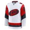 Carolina Hurricanes Fashion7 Away Premium Custom Jersey - White - Side View
