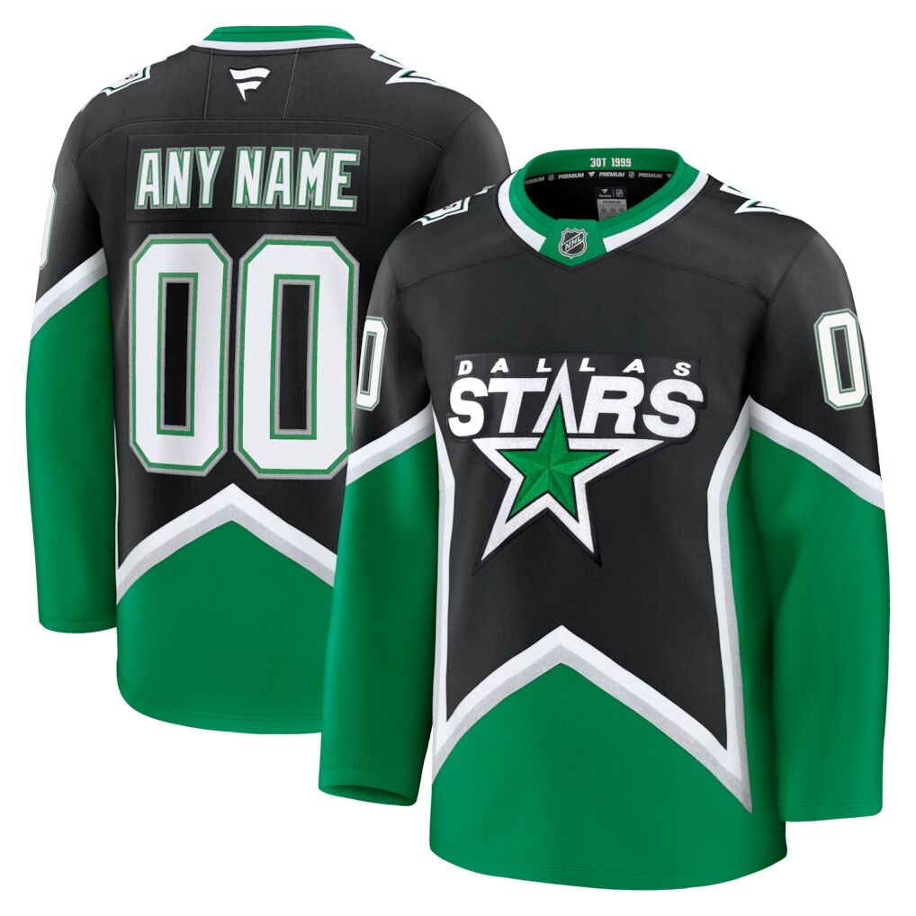 Dallas Stars Fashion7 Alternate Premium Custom Jersey