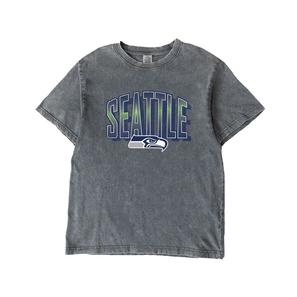 Seattle Seahawks Gameday Couture Women's Peak Performance Oversized Snow Wash T-Shirt