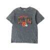 Cleveland Browns Gameday Couture Women's Peak Performance Oversized Snow Wash T-Shirt - Gray - Front View