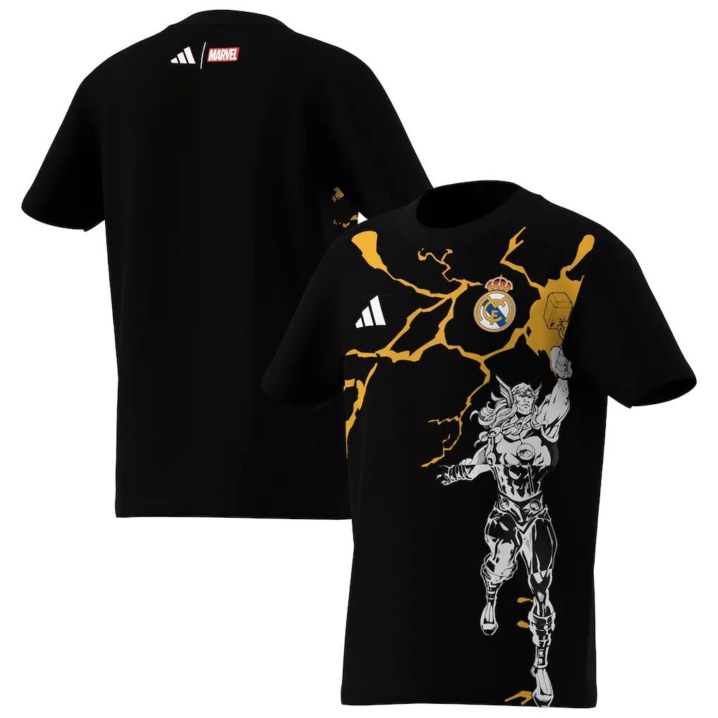 Real Madrid x Marvel adidas Youth Graphic T-Shirt
