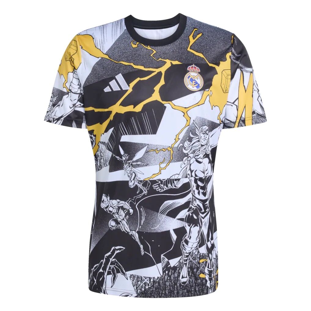 Real Madrid x Marvel adidas AEROREADY 2025/26 Pre-Match Top