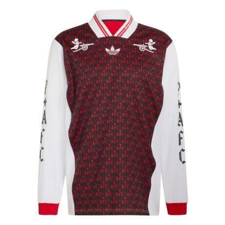 Arsenal x Places+Faces adidas Lifestyler Long Sleeve Fashion Jersey - Black - Alt1