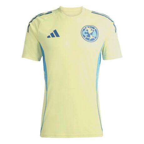 Club America adidas Tiro 2025/26 AEROREADY Training Jersey - Yellow - Alt1