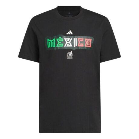 Mexico National Team adidas Jersey Hook T-Shirt - Black - Front View